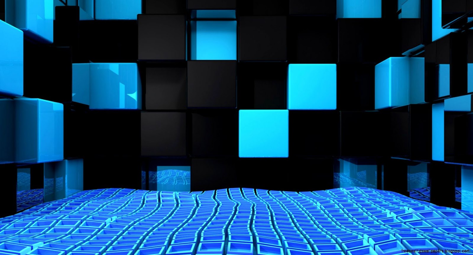 Cool 3D Wallpaper 1080P Black Blue Cool 3D Wallpaper 1080P Black Blue