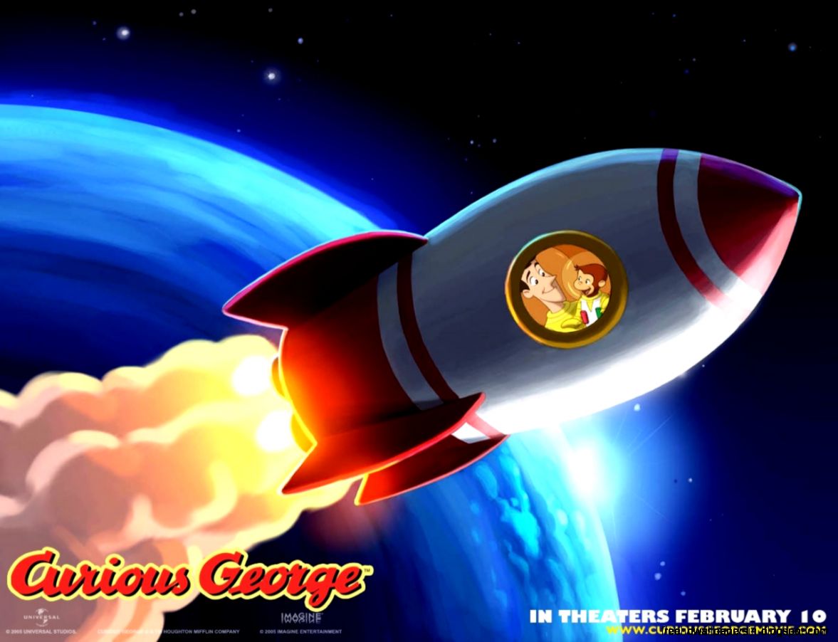 Wallpaper del cartone animato Curioso come George 62545 Wallpaper del cartone animato Curioso come George 62545