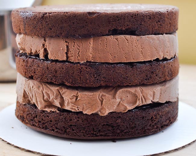 Beki Cook's Cake Blog Triple Chocolate Ice Cream Cake {Recipe}