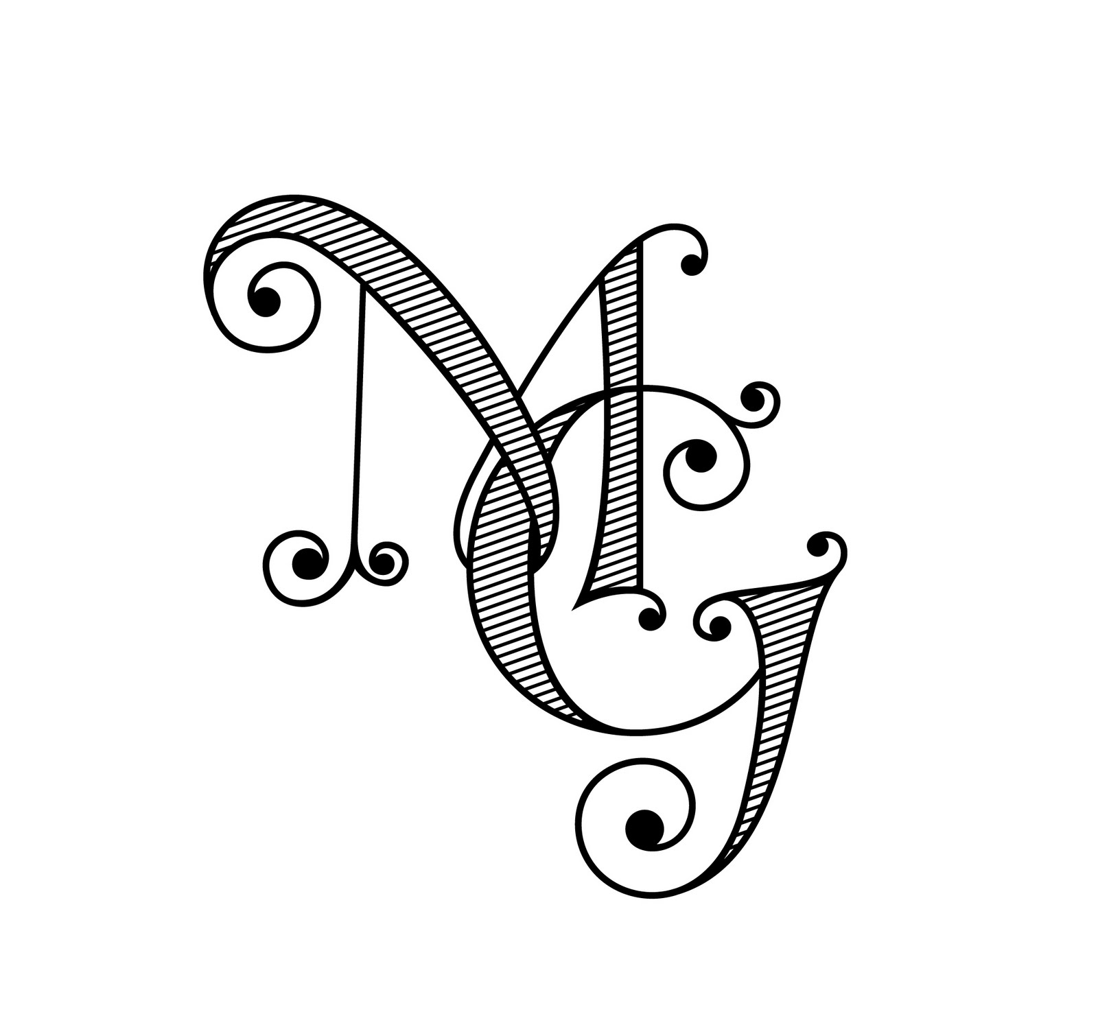 monogram Logo Pinterest