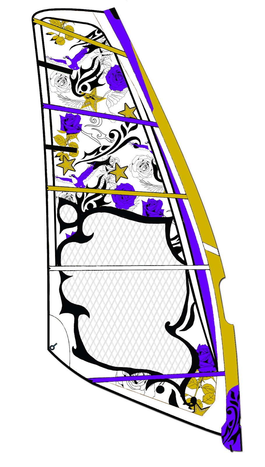 Hadleigh Windsurf Sail Design Tattoo