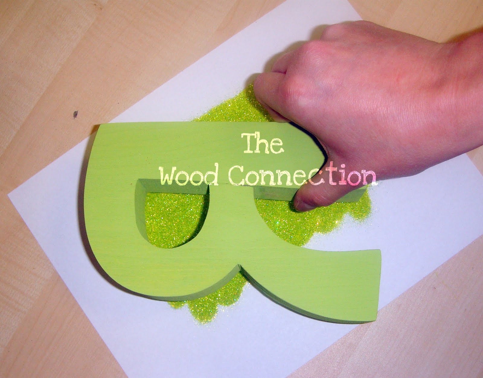 The Wood Connection Glitter