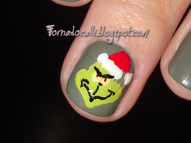 8. "Whoville Worthy Grinch Nail Art Ideas" - wide 4
