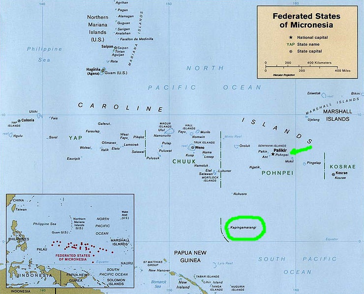 pohnpei map