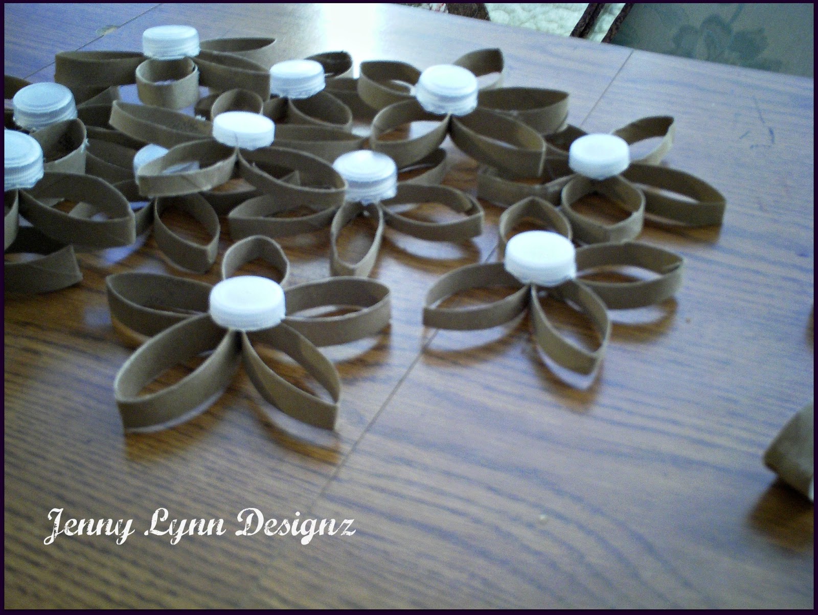 Jenny Lynn Designz How To Make Toilet Paper Flowers