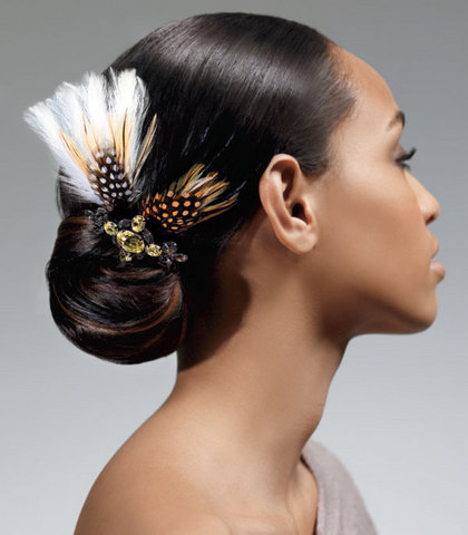 African American Women Wedding Hair Style Fashion Hairstyles