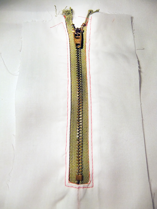 Trumbelina Sews Exposed Zipper Tutorial