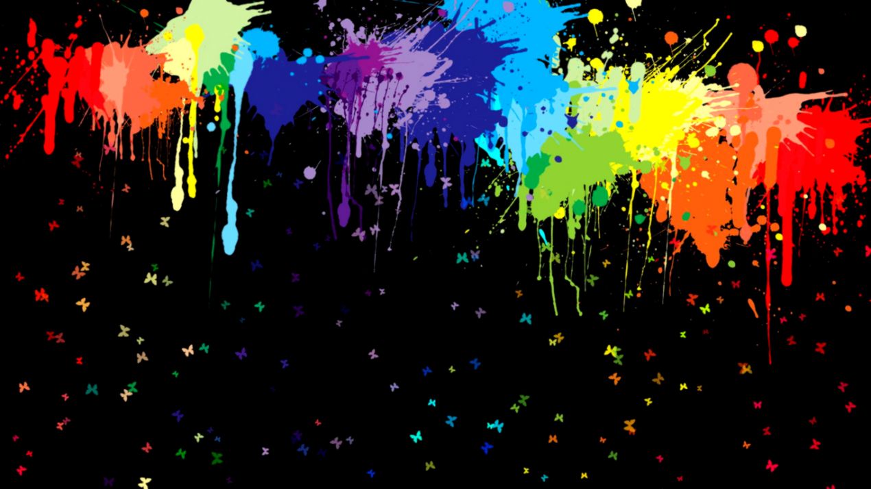 Paint Splatter Background wallpaper 1366x768 57640 Paint Splatter Background wallpaper 1366x768 57640