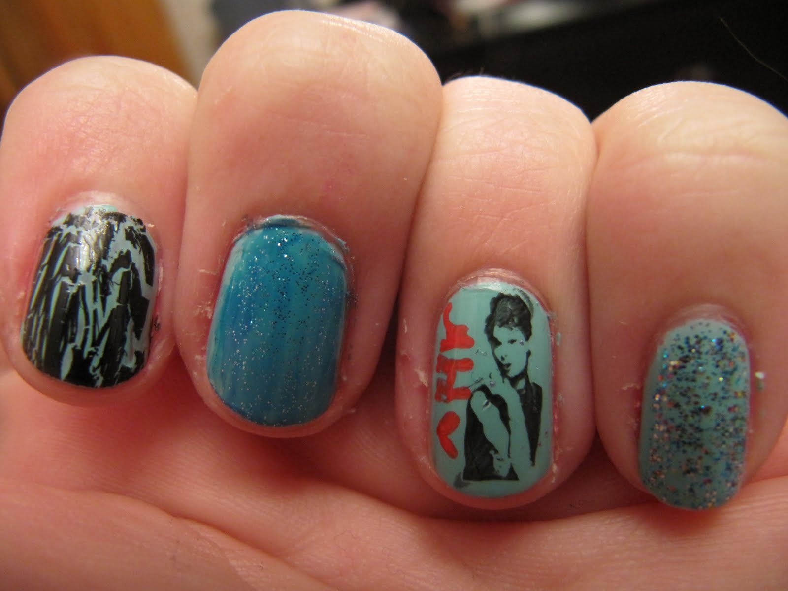 Audrey Hepburn Nails