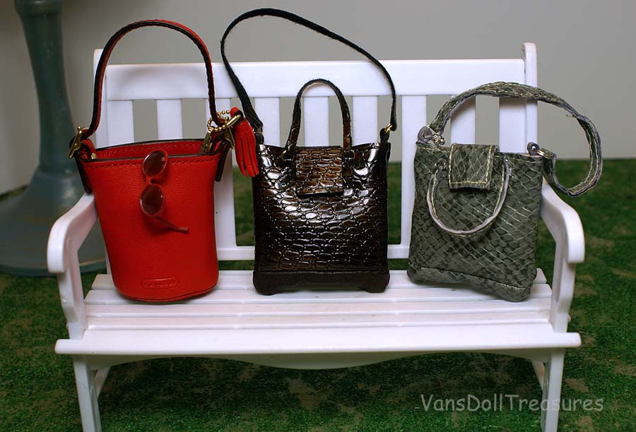 Fashion Dolls at Van's Doll Treasures It's All About the Handbag