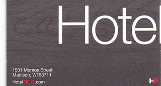 Hotel Red business card design, Torok