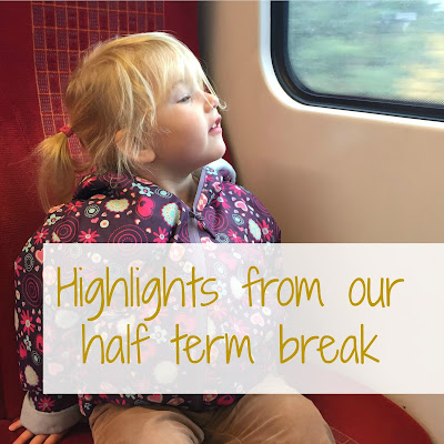 Highlights from our half term break including messy play, Staunton Country Park, Tudor House and Garden, and the Family Travel Show