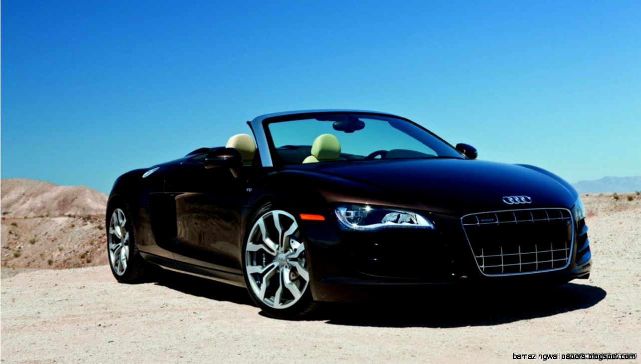 Audi R8 Spyder Black Audi R8 Spyder Black