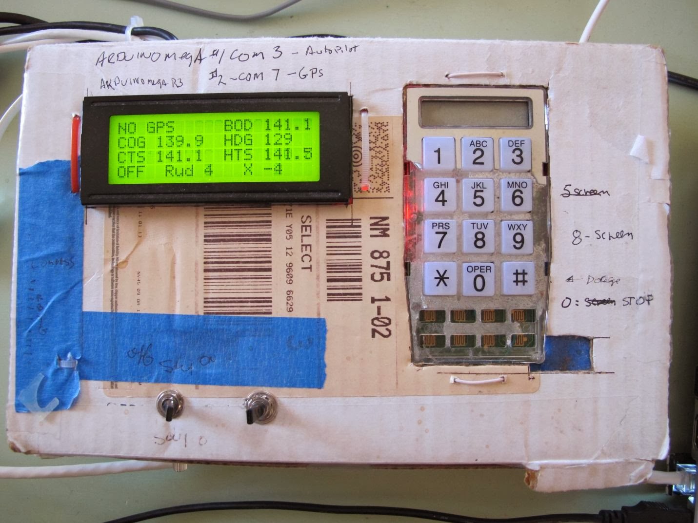 The Marine Installer's Rant The Arduino autopilot that Jack built