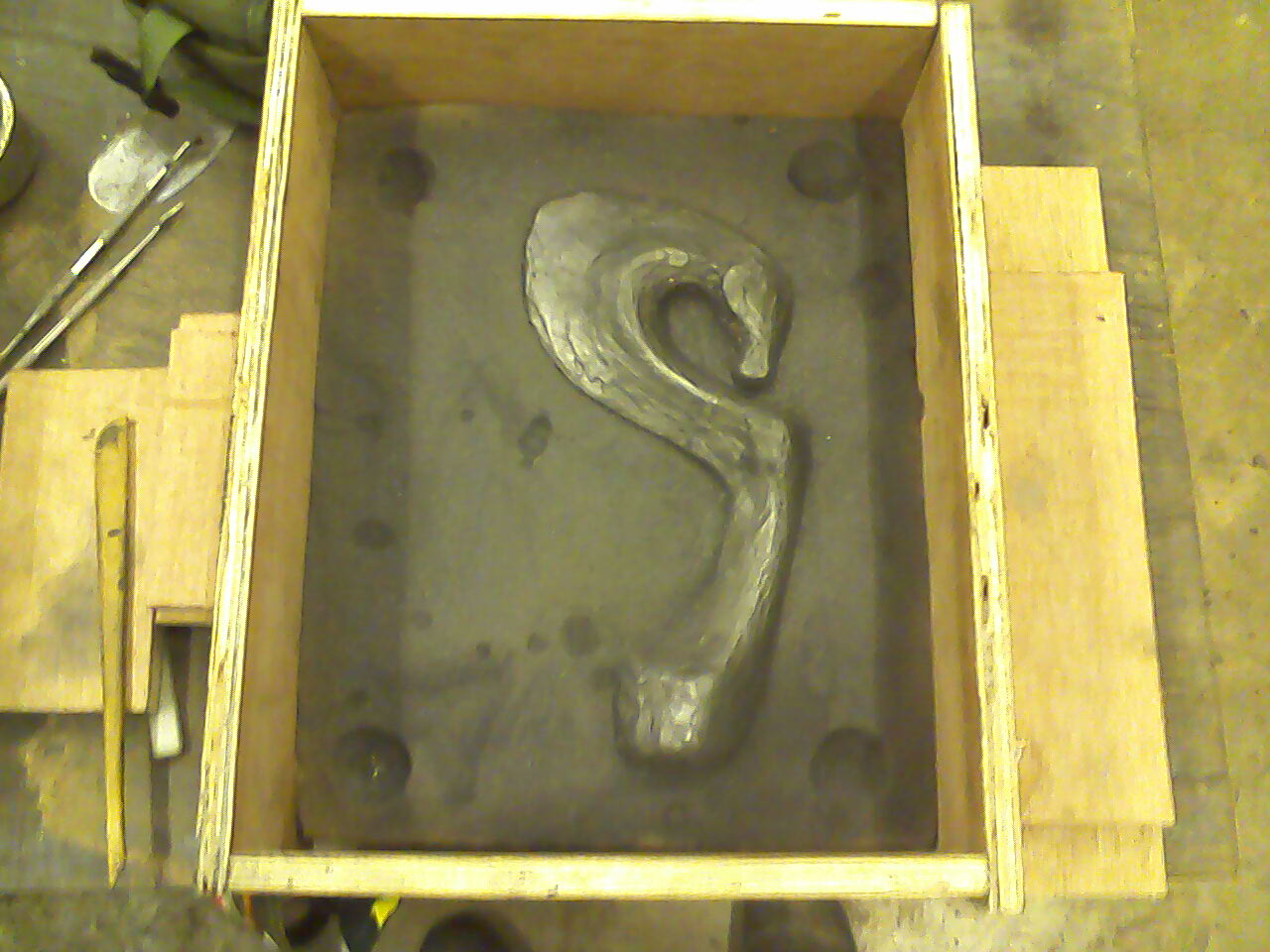 Chris Johns Sculpture Cast Iron Sculpture Step by step