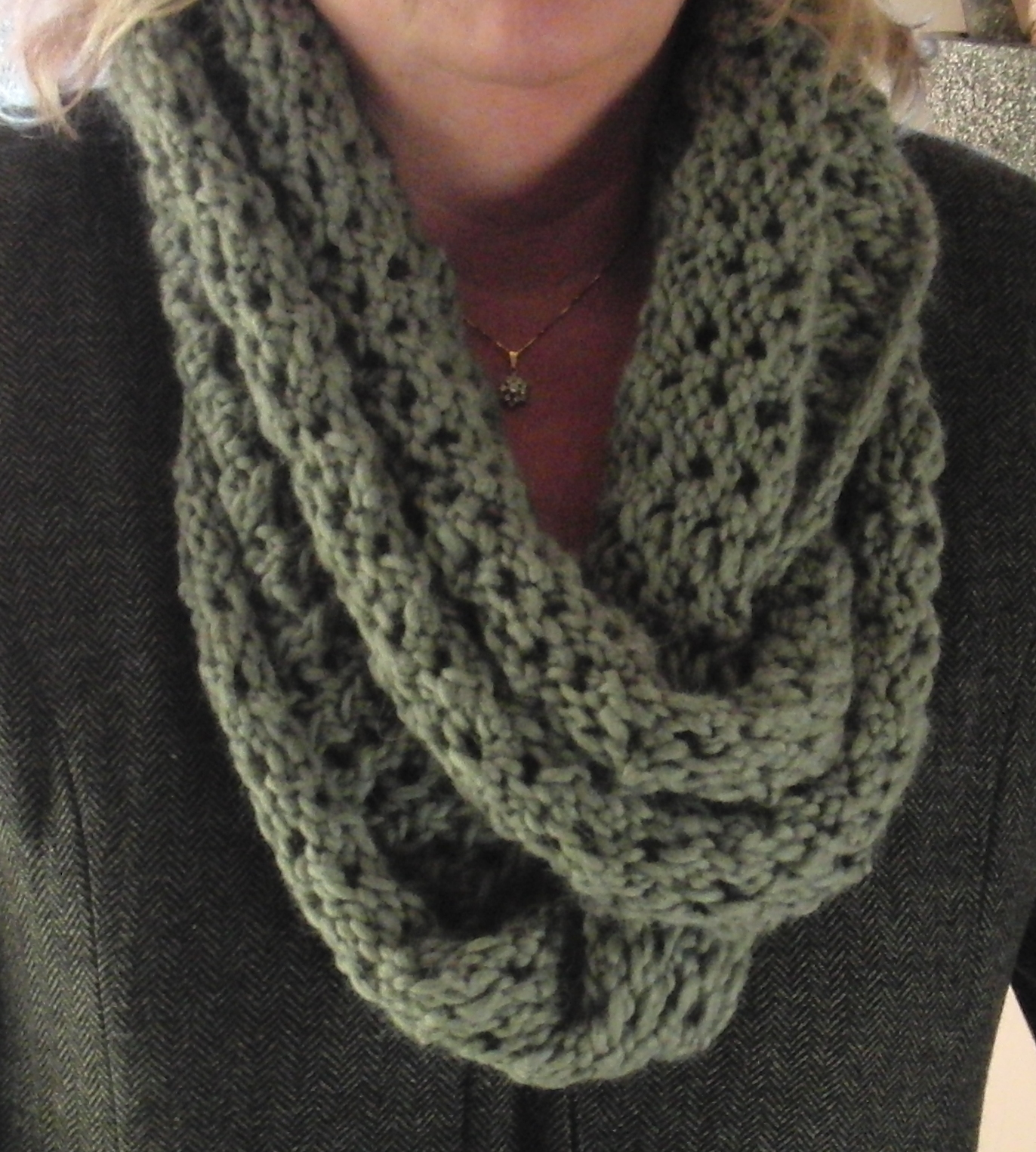 Rundt Skjerf Oppskrift