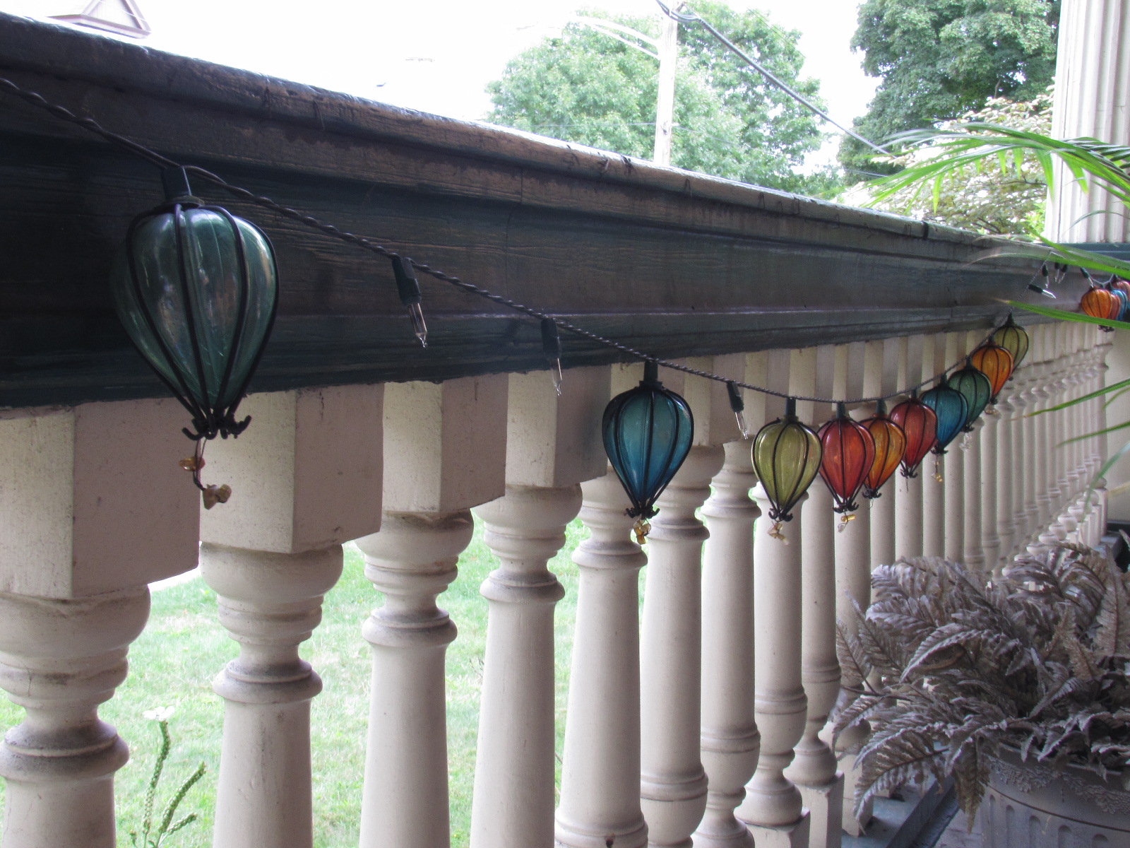 Reposhture Studio PVC Pipe into Custom outdoor lights