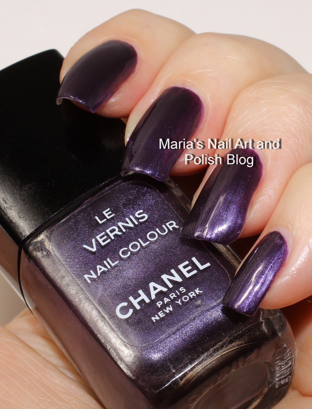 Marias Nail Art and Polish Blog: Chanel Rouge Argent/Metallic Vamp
