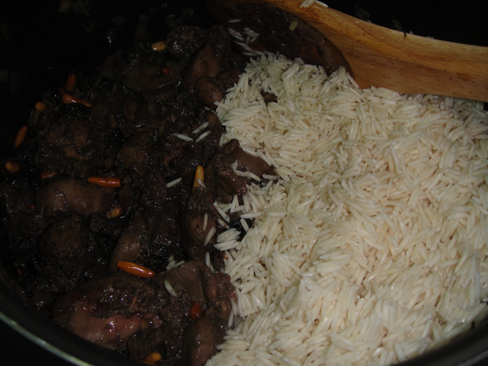 Maryam's Culinary Wonders 219. Chicken Liver Pilaf