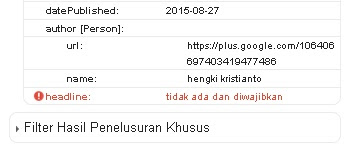 cara mengatasi error headline missing di blog