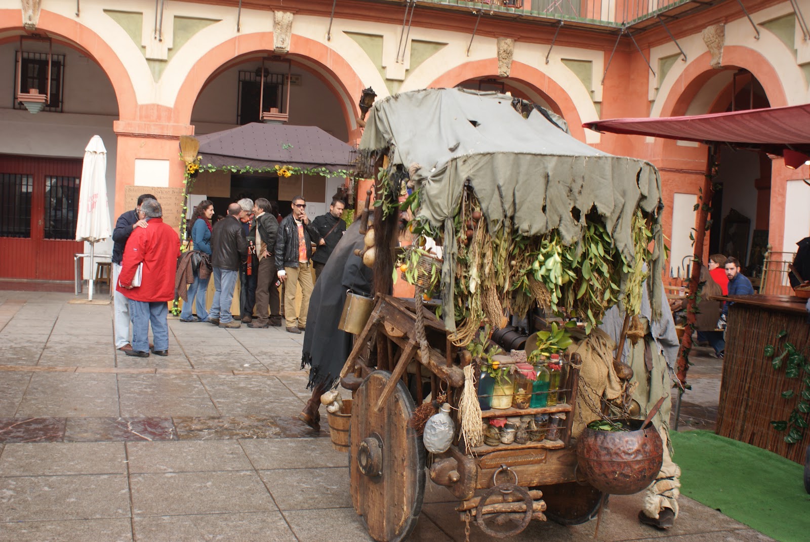 Lorna's life in Spain Cordoba Medieval Market