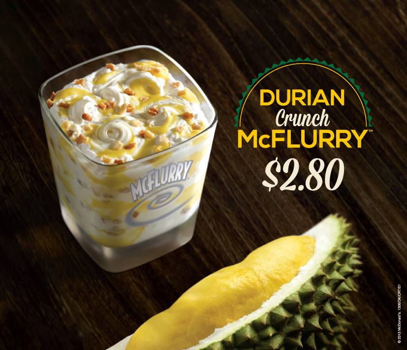 Image result for singapore durian mcflurry