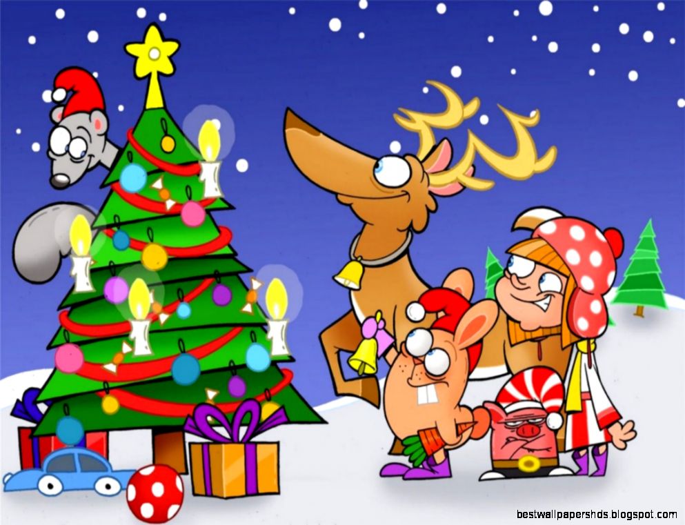 Funny Christmas Cartoon 10 Hd Wallpaper Funny Christmas Cartoon 10 Hd Wallpaper