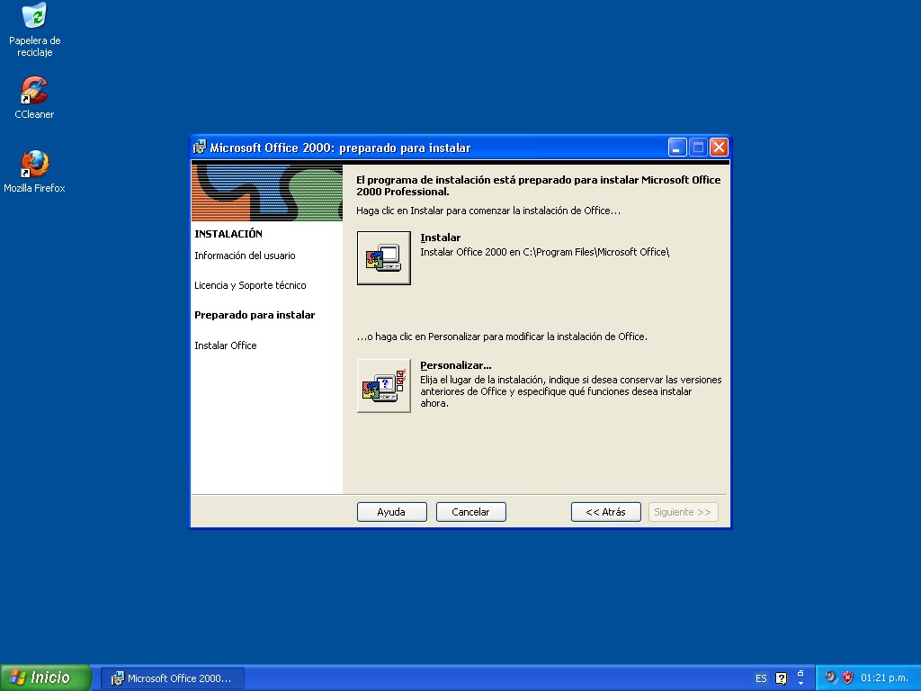 Microsoft office 2000 professional
