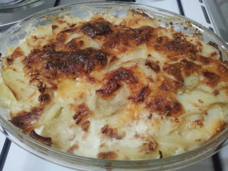 Con DeLight עם תענוג Potato Gratin of Gordon Ramsay