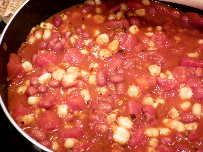 Seizing Life, One Measuring Cup At A Time Healthy Hominy Chili with Beans