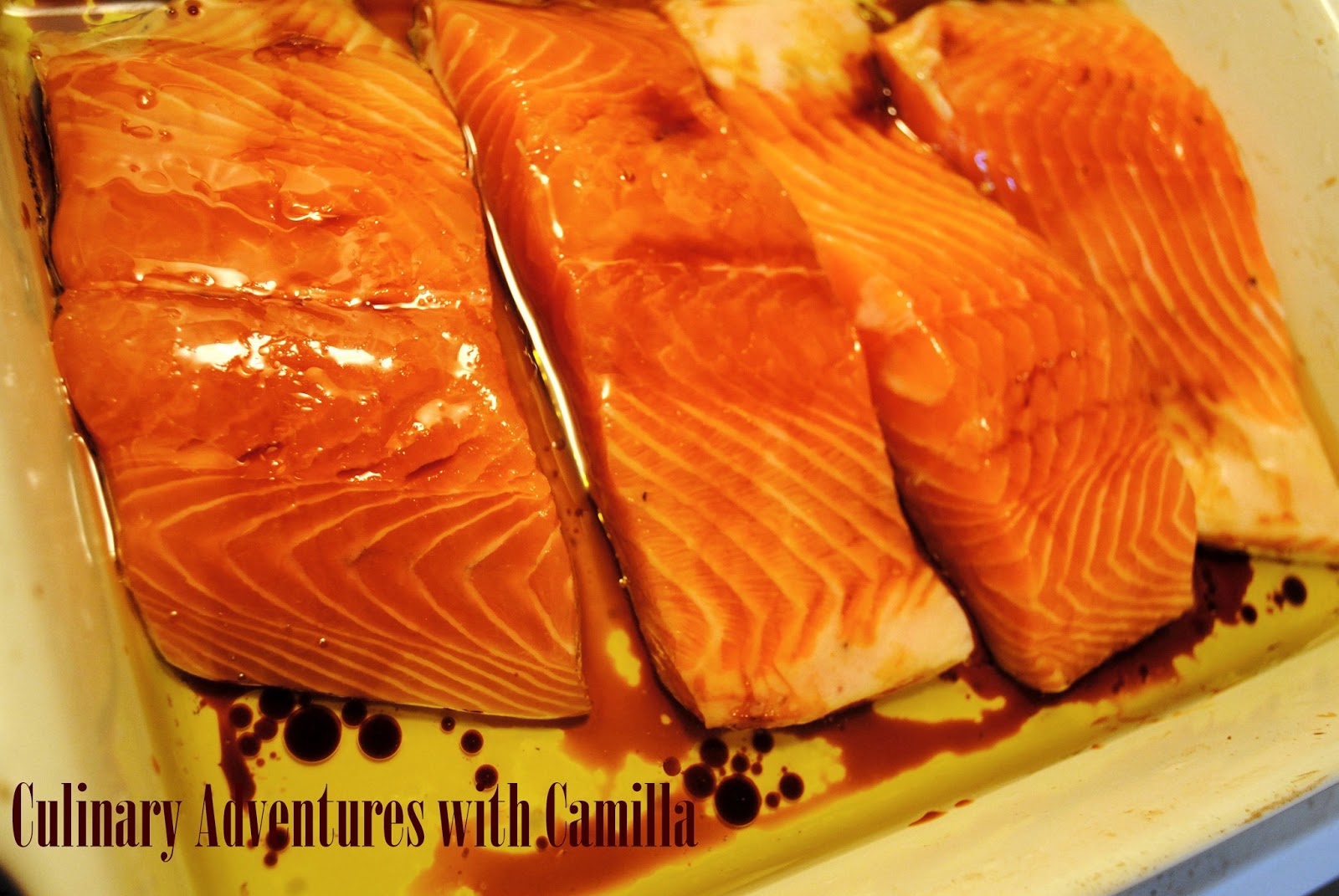 Olive OilTamari Poached Salmon Bowls