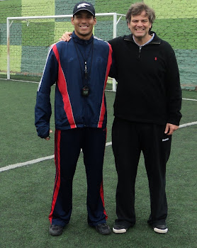 Nuestro entrenador José Carlos Bolívar Con Horacio Anselmi