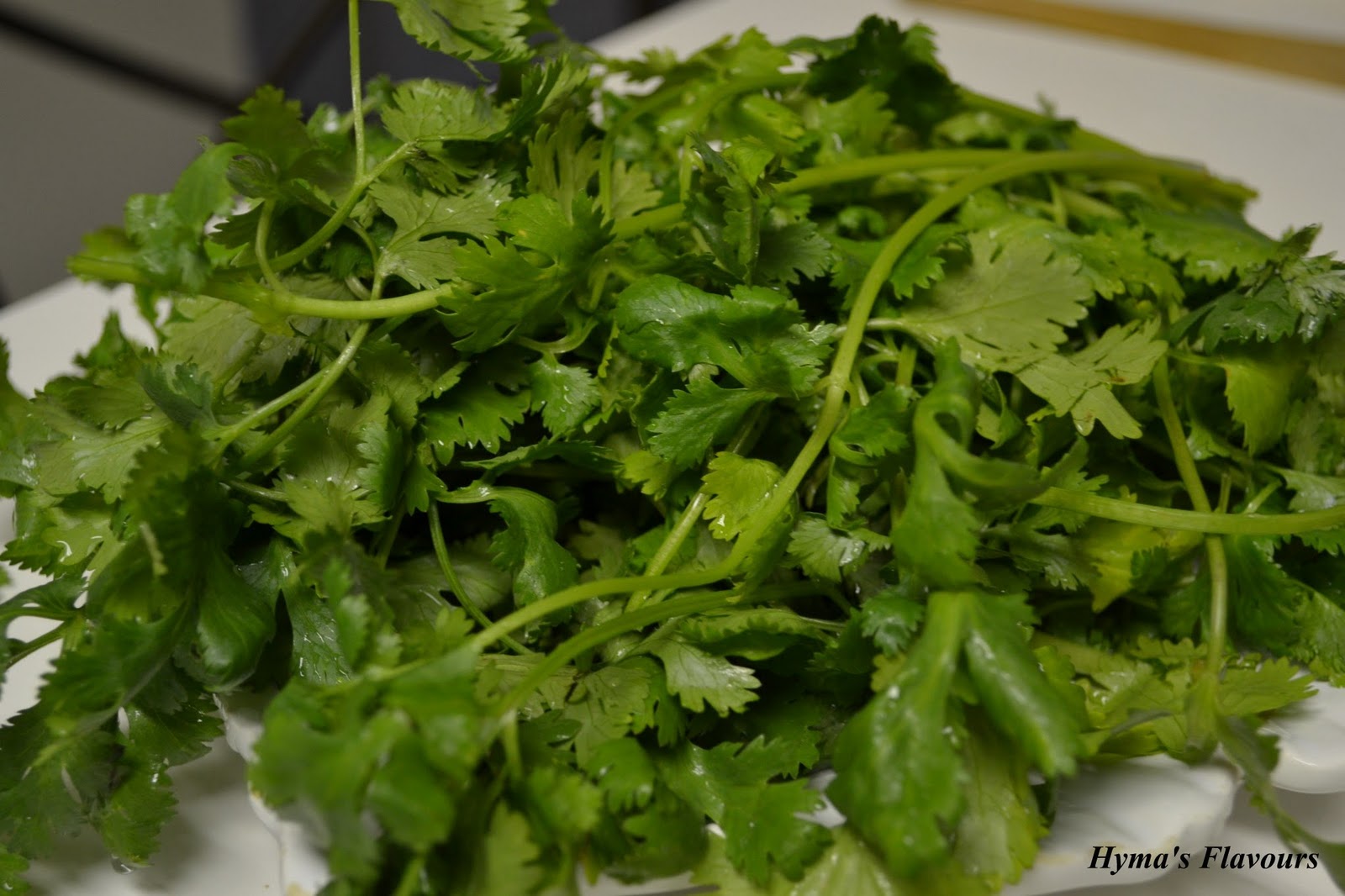 Hyma's Flavours Kothamali Thokku ( Coriander Side dish)