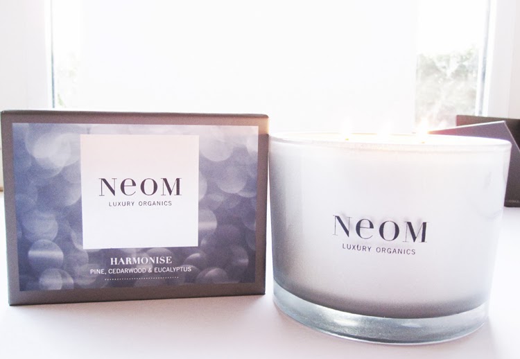 Luxury Xmas Gift Idea Neom Harmonise Home Candle review We Were