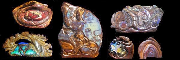 Opal Sculptures