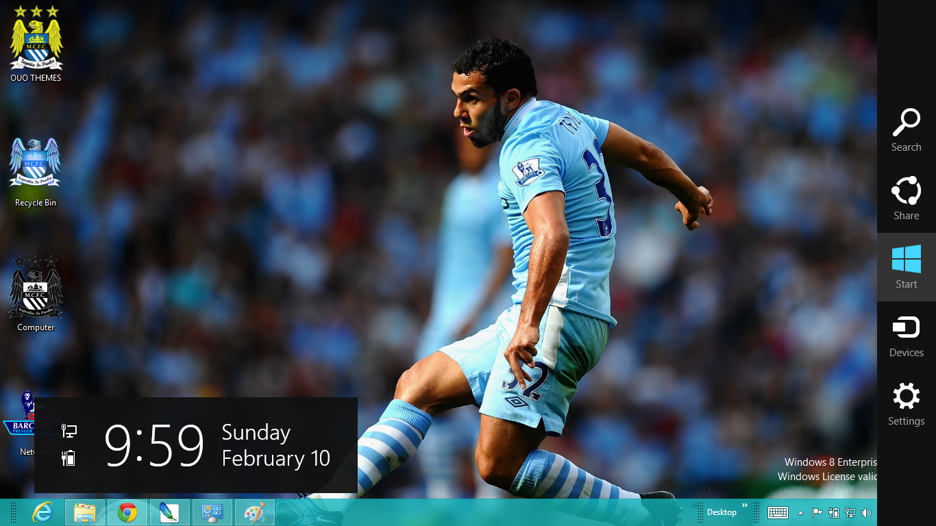 download gratis tema windows 7 Manchester City Fc Theme For Windows 8
