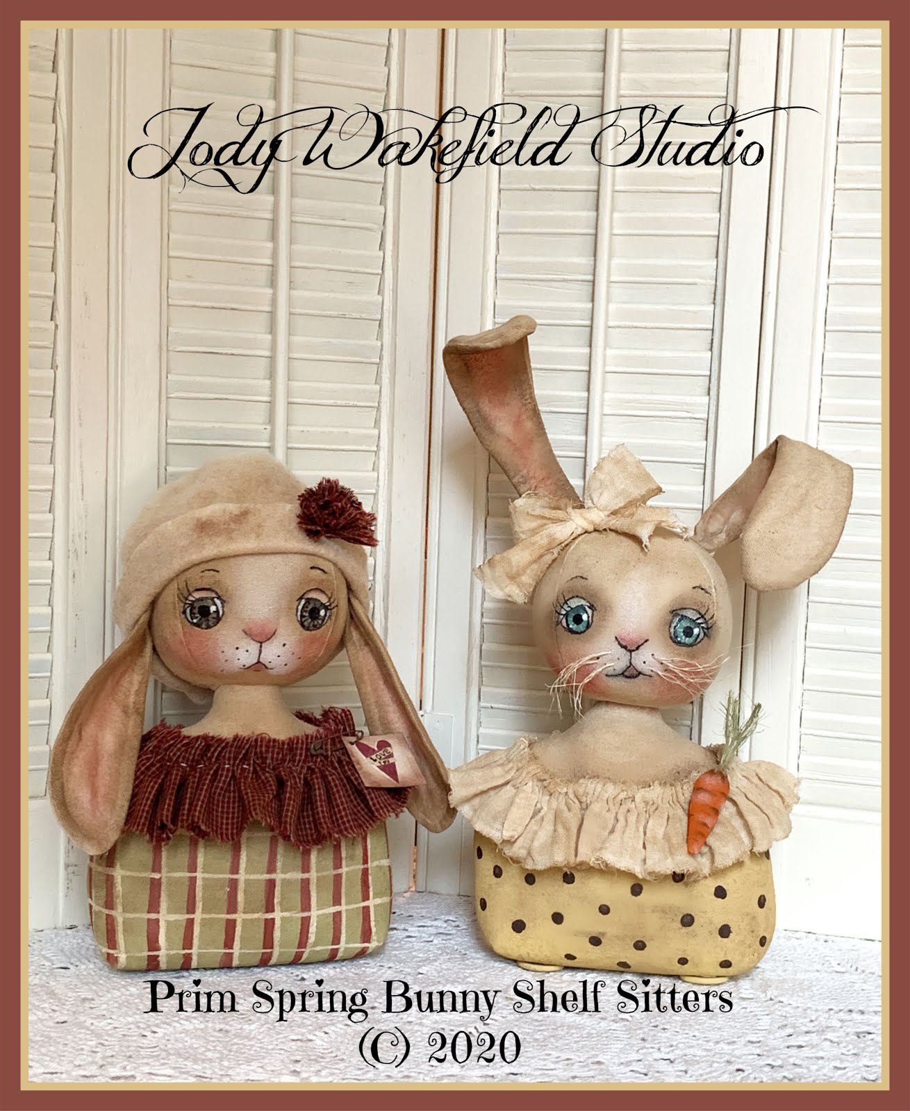 Adorable Bunny Shelf Sitters