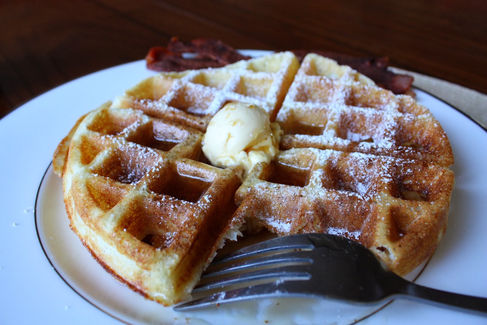 Nanna's Cookbook Overnight Yeast Waffles