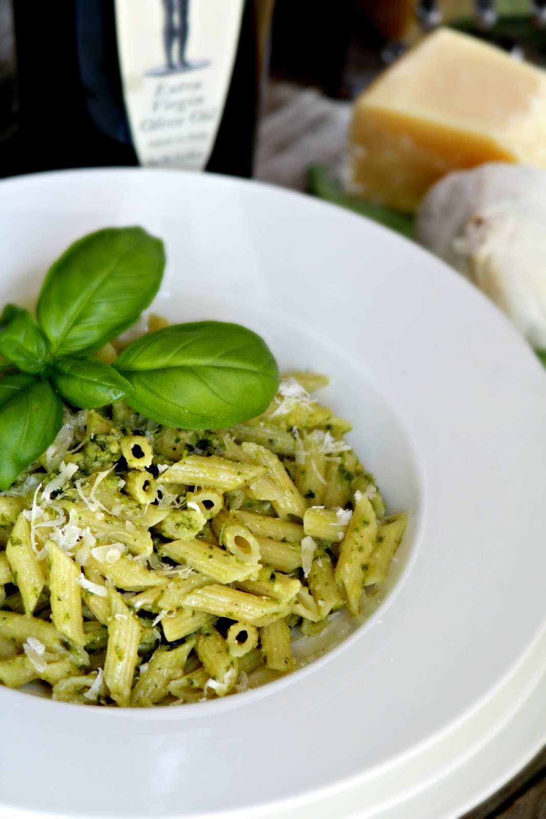 The Red Apron Penne Pasta with Genovese Pesto Sauce
