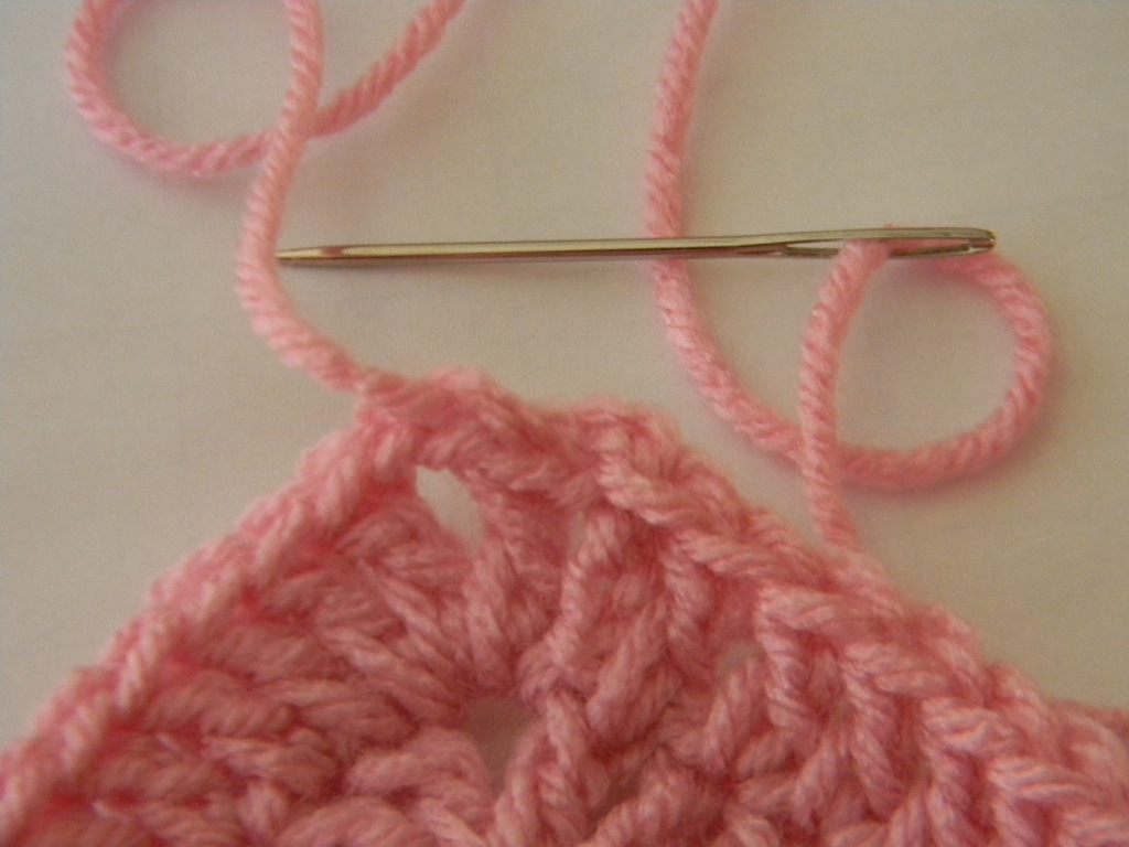 Bizzy Crochet How To Whipstitch Afghan Squares