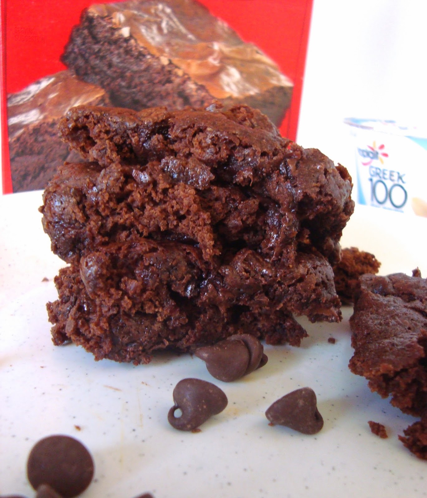 Dorm Sweet Dorm Greek Yogurt Brownies