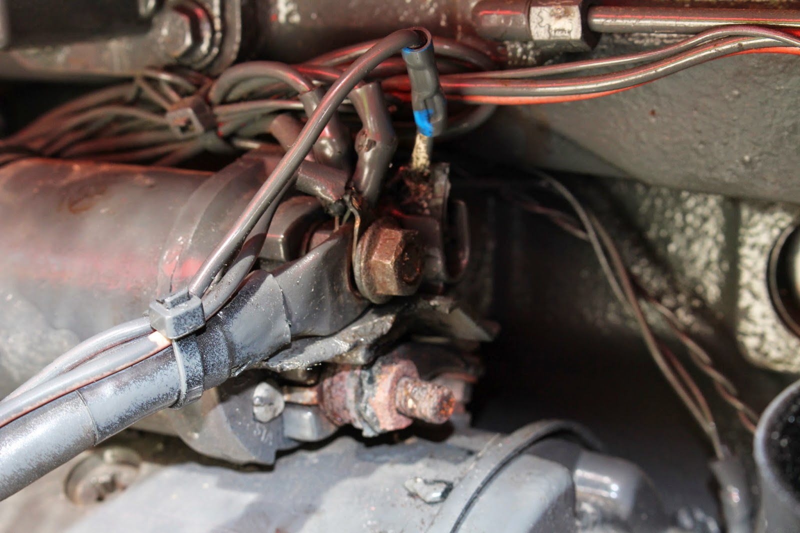 Down the Wilderness Trail: Stuck Dump Truck and Hot Wiring the MF 240