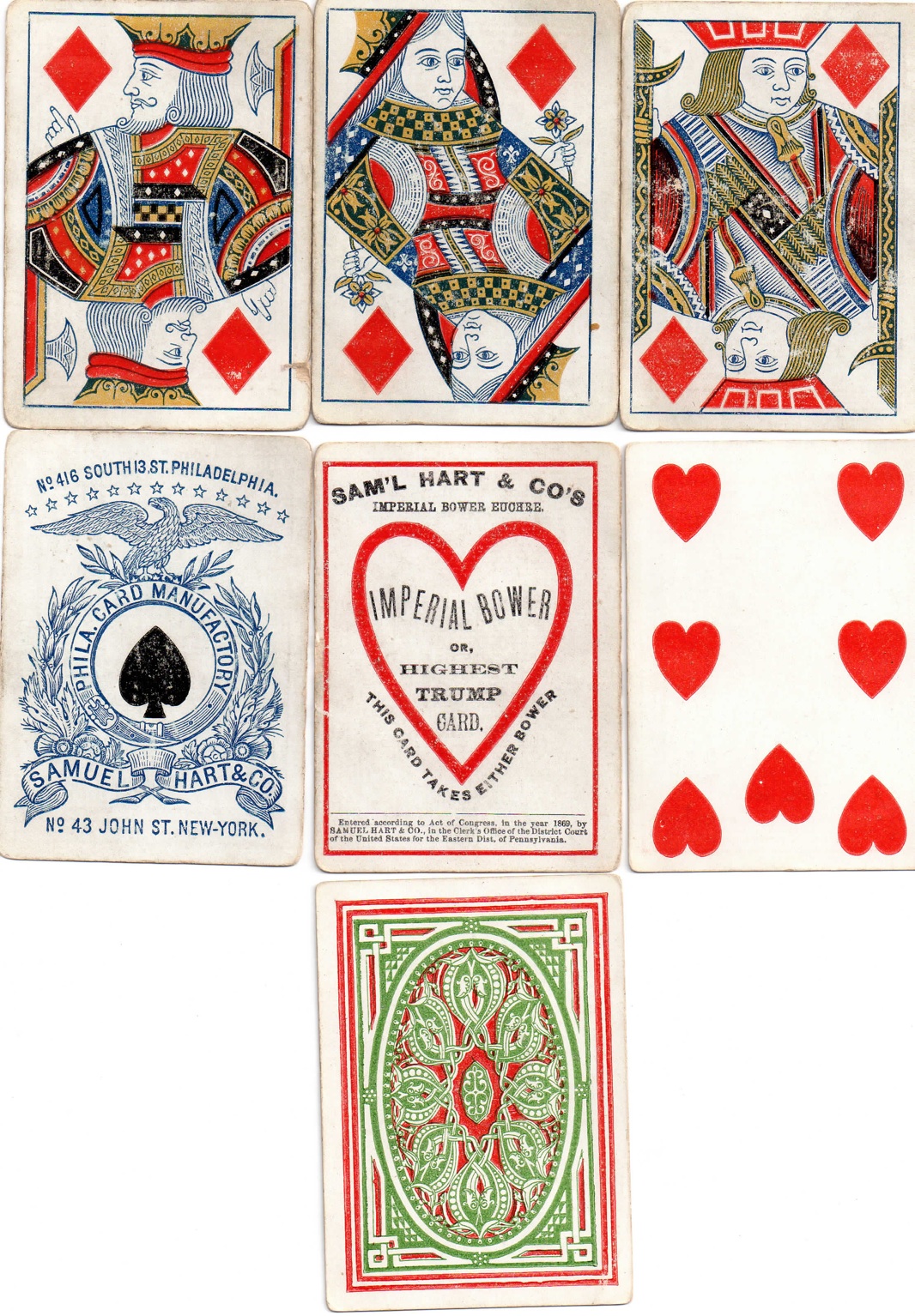 Linette Linen Grained Playing Cards