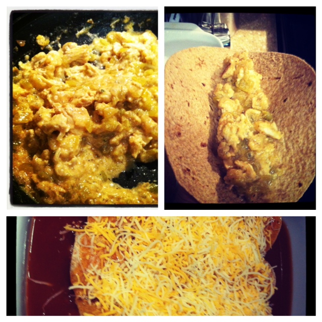 Katy's Kitchen Chicken Enchiladas