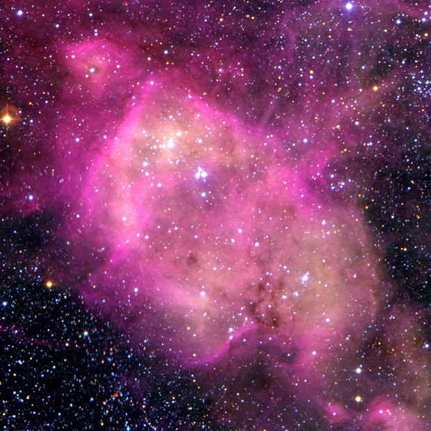A clear look at the N164 Nebula in the Large Magellanic Cloud