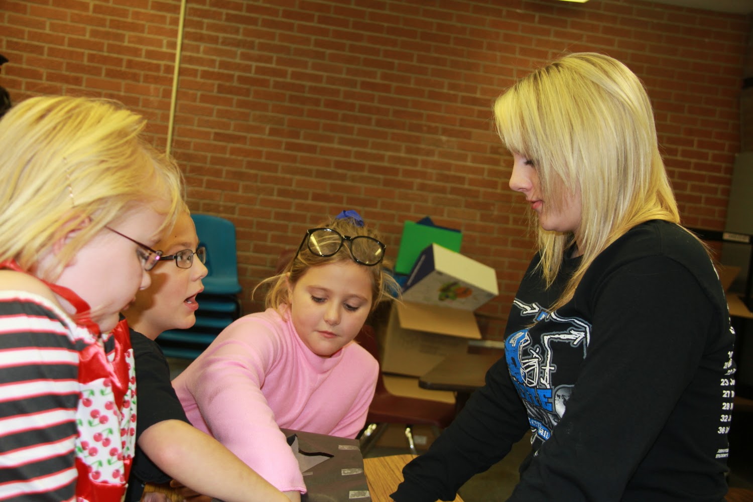 Village of Exeter Halloween Fun for ExeterMilligan Psychology students