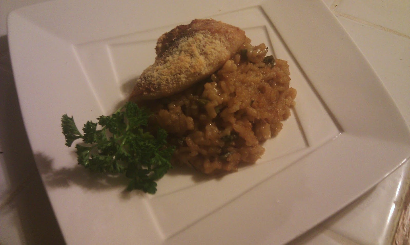 A Passion to Cook Asparagus Risotto Stuffed Chicken Breast