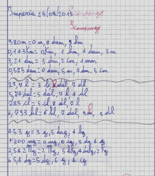 didattica matematica scuola primaria settembre 2013