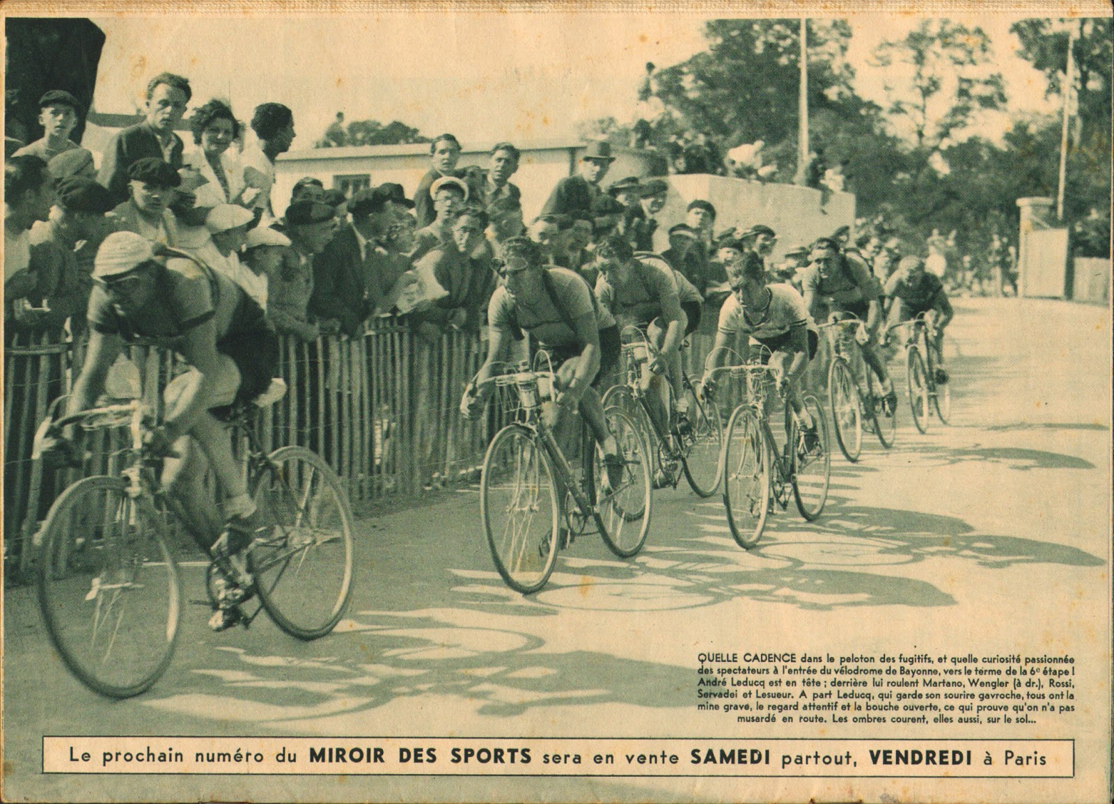 Cycling Passions 32nd Tour de France 1938