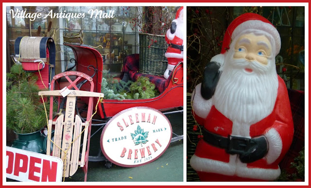 Mall antiques village peek decorations christmas Village Antiques Mall: A peek at Christmas Decorations at Village